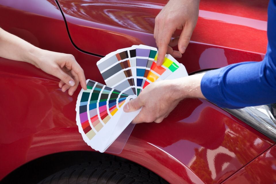 Choisissez votre couleur de carrosserie